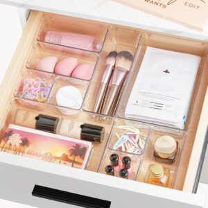 Vtopmart 25 PCS Clear Drawer Organizer Set – Smart Storage for Every Space