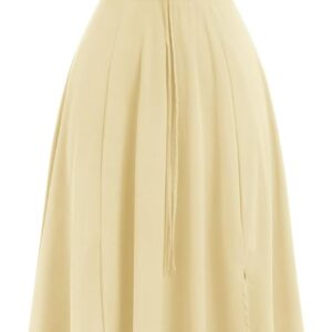 ABEHIK Women's Floral Corset Midi Dress