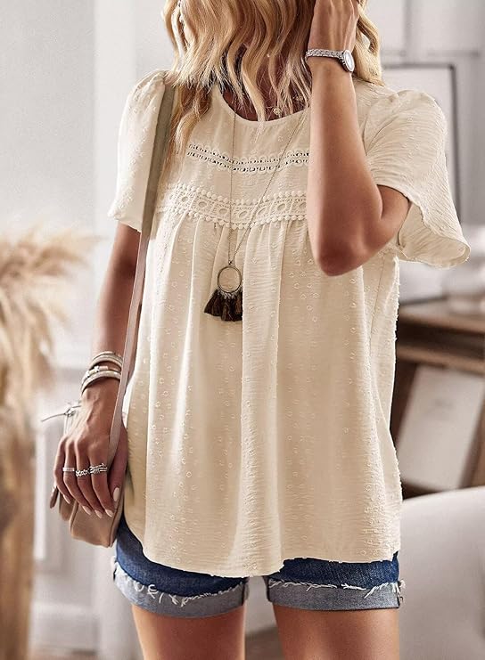 Falechay Women's Summer Chiffon Top – Elegant, Lightweight & Stylish - Image 5